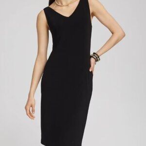 NWT Chicos Travelers Collection  CONVERTIBLE Tank Dress!   Chico size 3